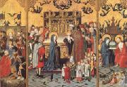 master of the Holy Kindred Retable of the Seven Joys of the Virgin (mk05) oil painting reproduction